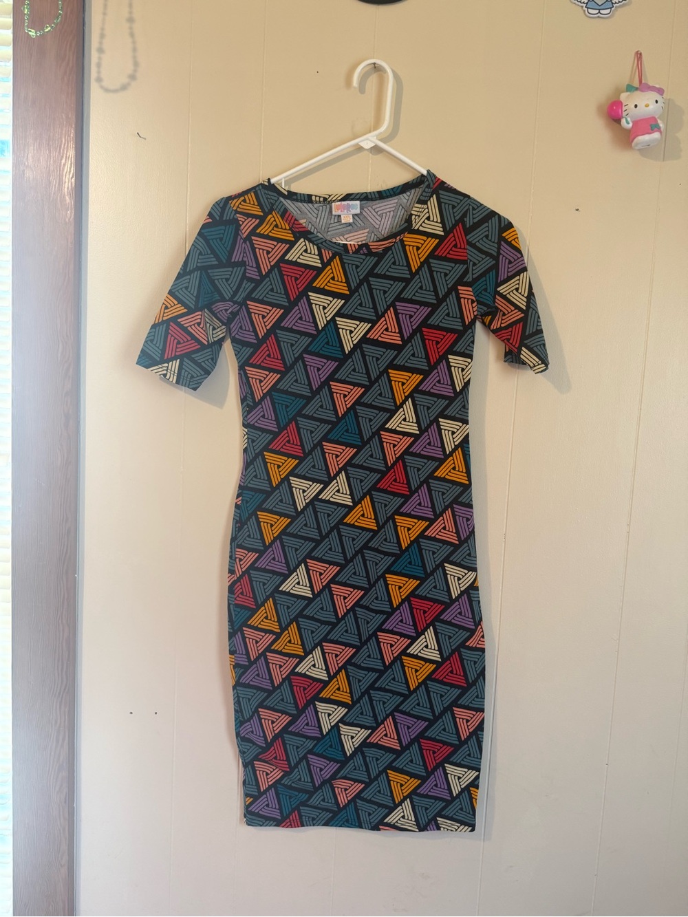 LuLaRoe Multicolor Geometric Dress